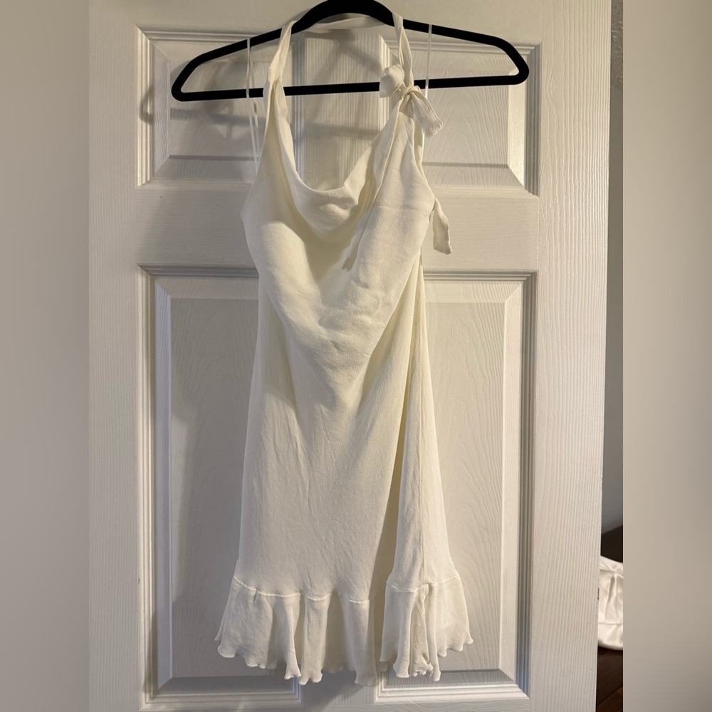 Reformation White Mini Dress